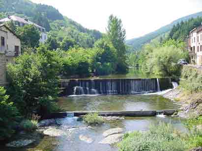 Brusque Dourdou rivier